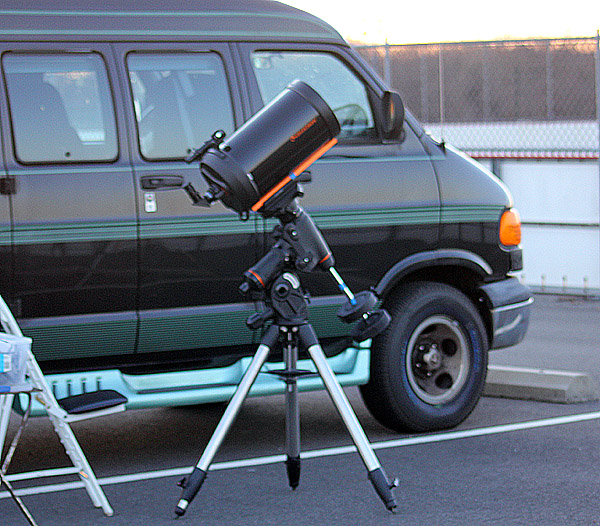 Celeston C9.25 on CGEM mount