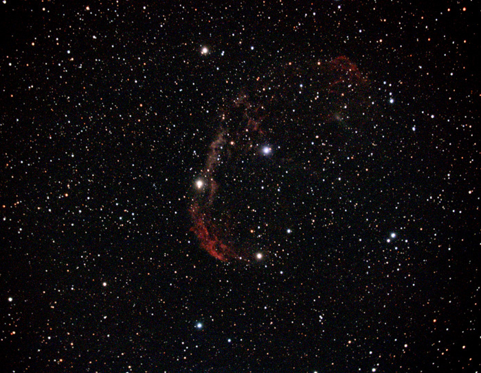 NGC6888 - Crescent; mag 10; size 17x9'; exp 9-min (20sec subs); 60Da @ISO6400; C8 @f/4.0; CGEM un-guided ;9-12-16; Hainsport