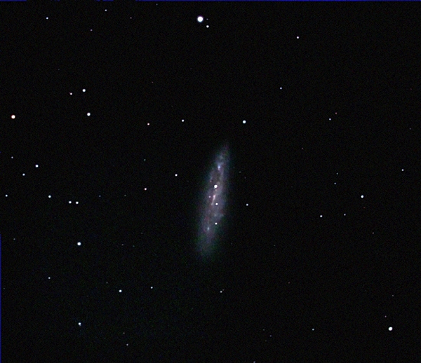 M108; mag 9.9; size 8.6x2.4'; exp 19-min(45s subs); 60Da @ISO3200; C8 @f/6; guided - 50mm; 3-31-14; Hainsport
