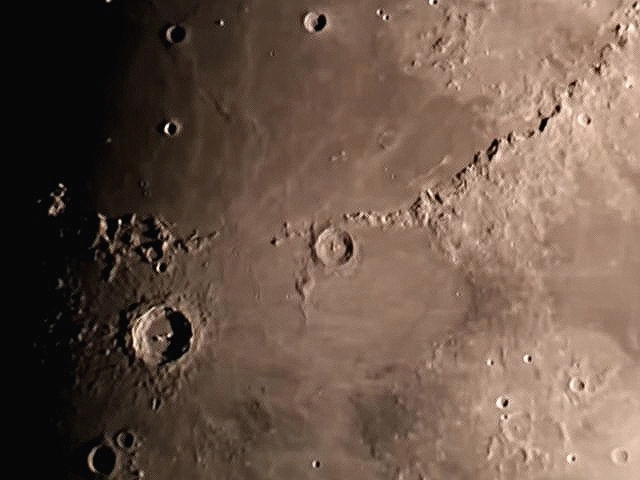 Moon; 60Da movie mode;  LX200 10 @f/20 - unguided; 7-6-14; Hainsport
