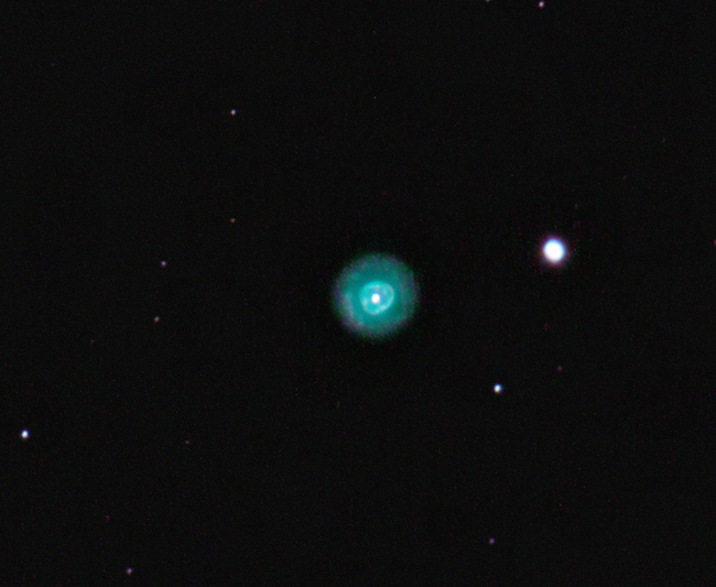 NGC2392 - Eskimo neb; mag 8.6; size 47-sec; Canon 60Da; ISO1600; exp 4-min (30-sec subs); C9.25 @f/10; guided - 50mm; 4-25-13; Hainsport