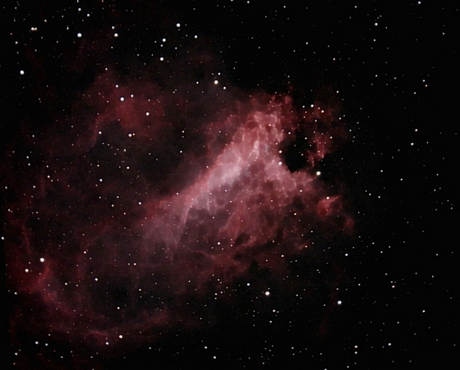 M17 Swan Neb; Mag 7.3; size 11'; 10 min (20x30sec); LX200 10 @f/2.4; ISO 1600; 6-18-06; Coyle