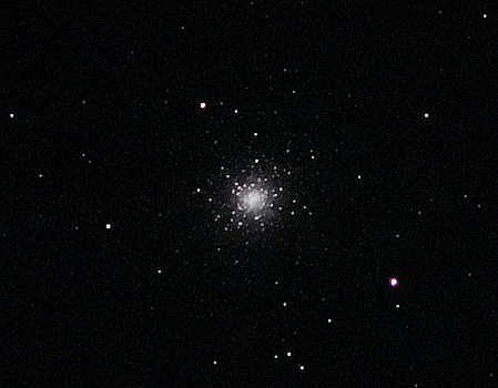 M3; 60Da no filter; ISO 1600; exp 85sec (17 x 5s subs); iOptron unguided; 200mm lens @f/2.8; Assateaque; 6-14-18